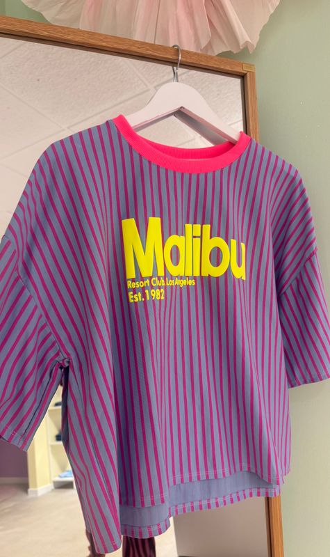 Malibu shirt Lilac/blue/pink