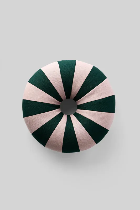 FLOAT PILLOW, MØRKEGRØNN/ROSE