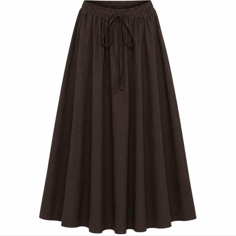 Brown skirt