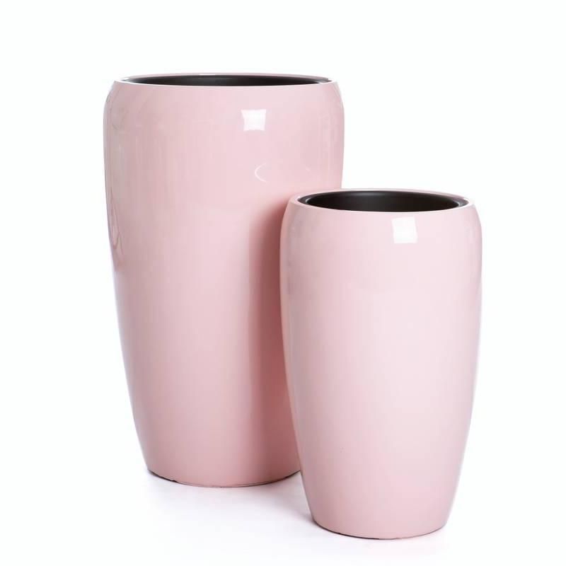 Milano blomsterpotte sett 2 stk rosa