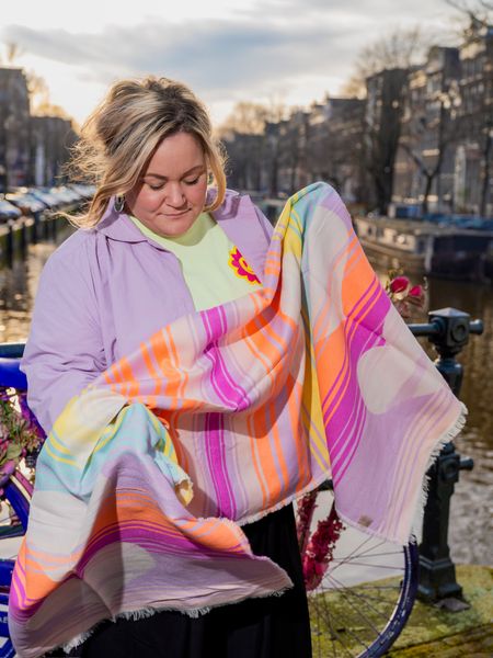 Hovedbilde Hygge Pastellbris skjerf 