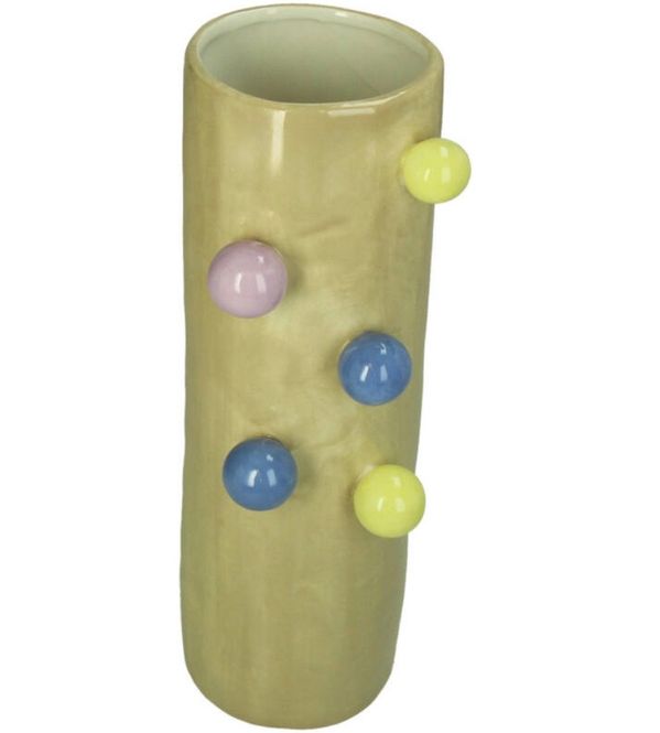 Hovedbilde Vase Stoneware Multi 11.5x9.5x30.5cm