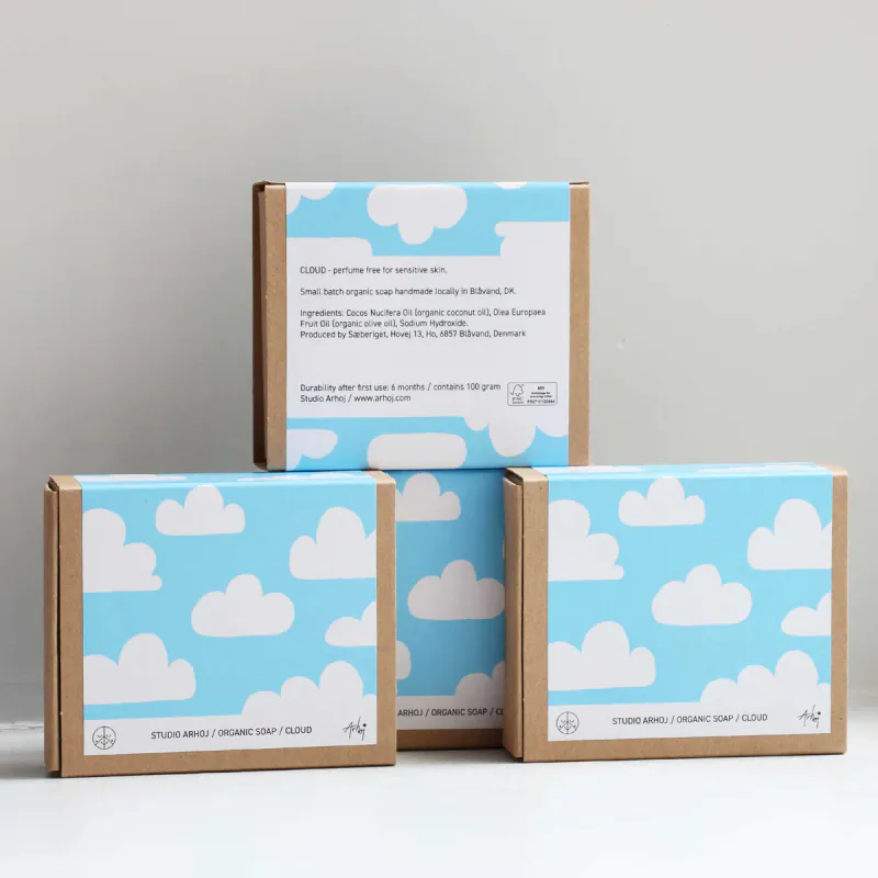 Organic soap cloud