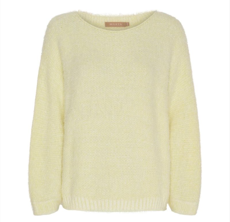 Anouk light yellow sweather 