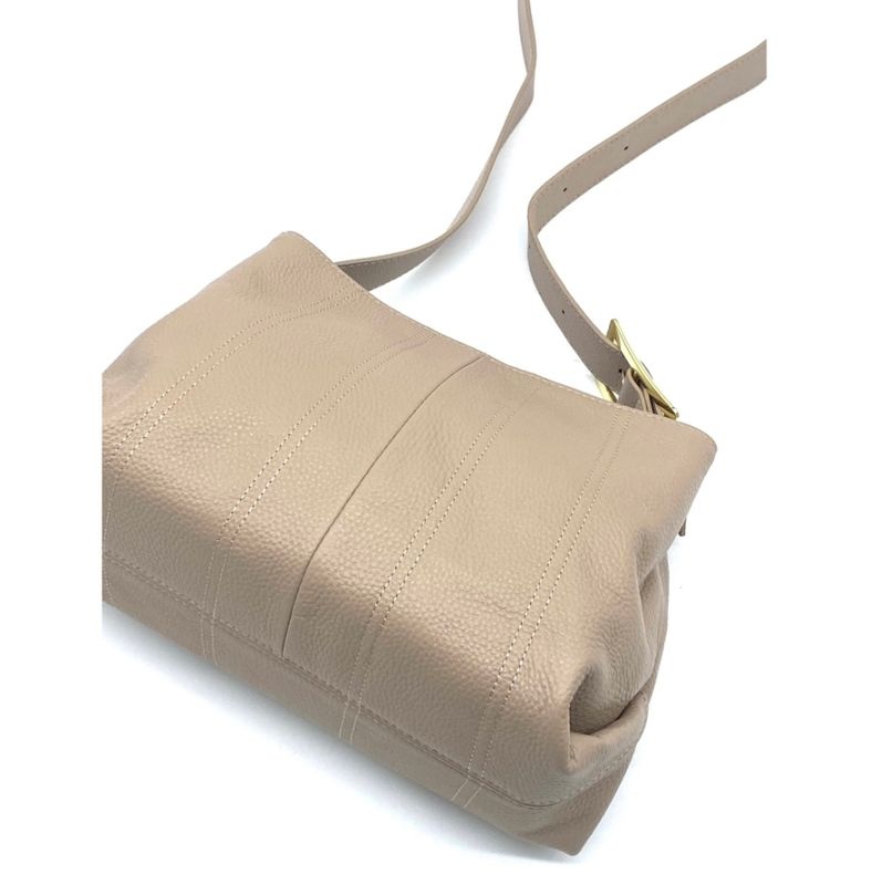 Camel leather bag 