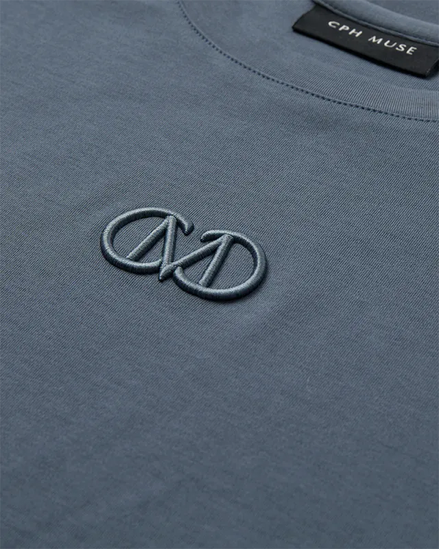 Muse blue tee