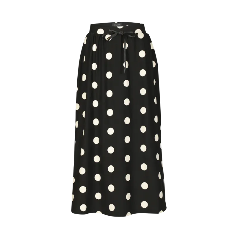 Alma skirt black dot