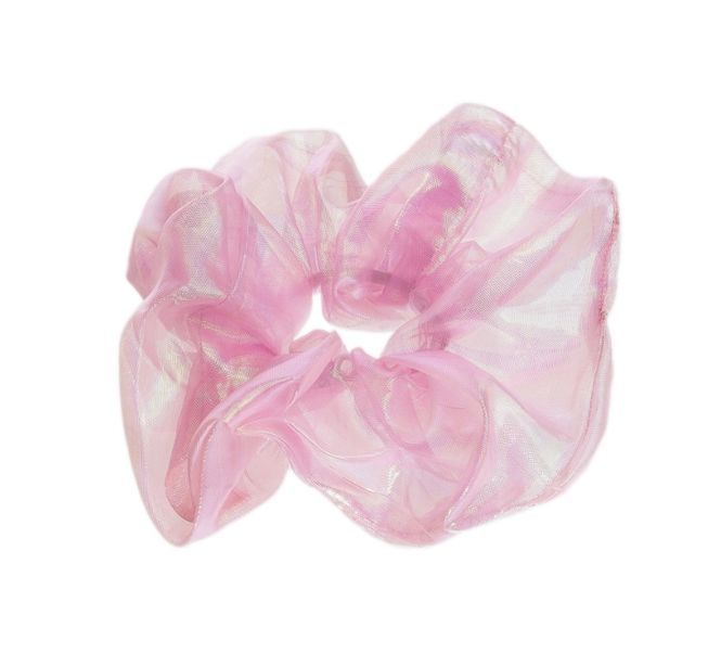 Hovedbilde Shinny rose srunchie 