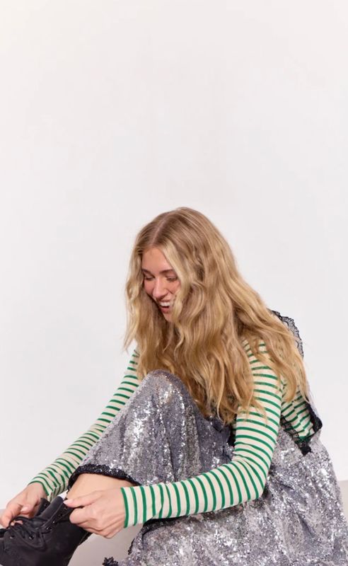 Bodil dress sliver