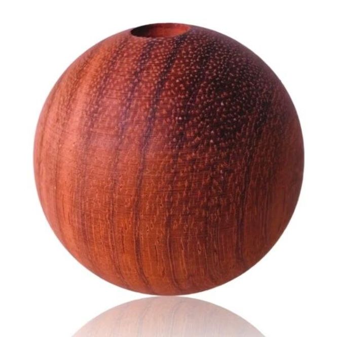 Hovedbilde Stor mørk eik kule 6 cm