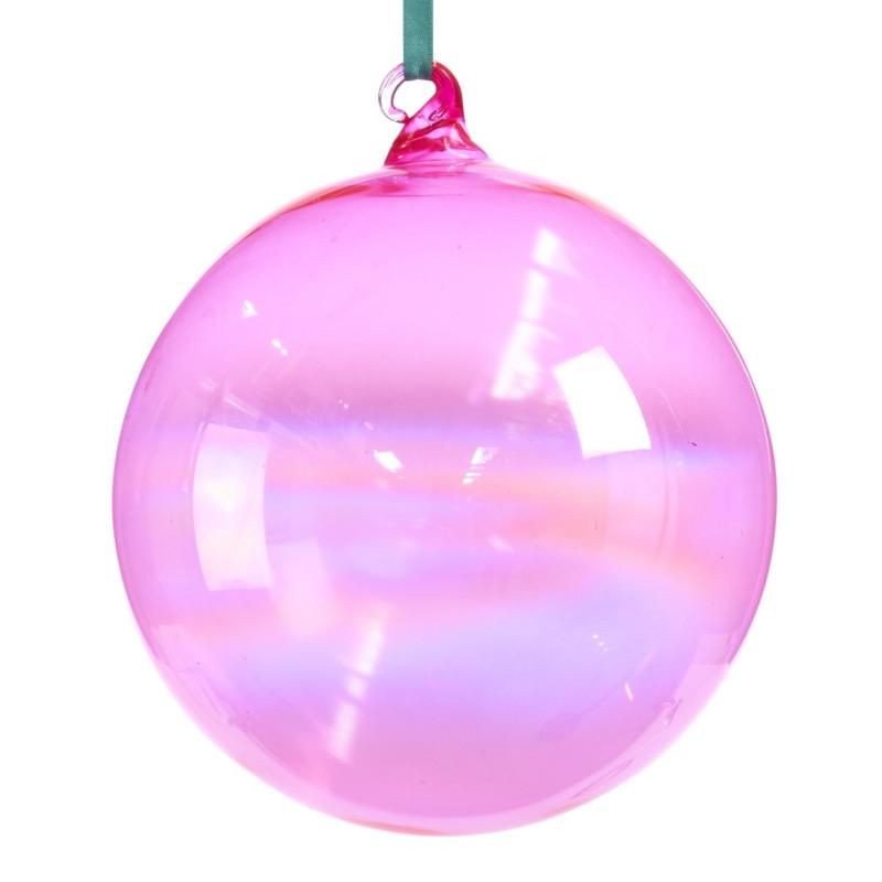 rose glass ball