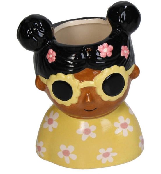 Hovedbilde Little lady vase yellow