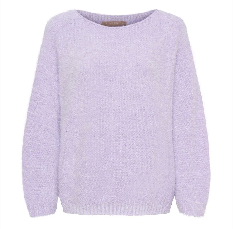 Anouk light lilac sweather